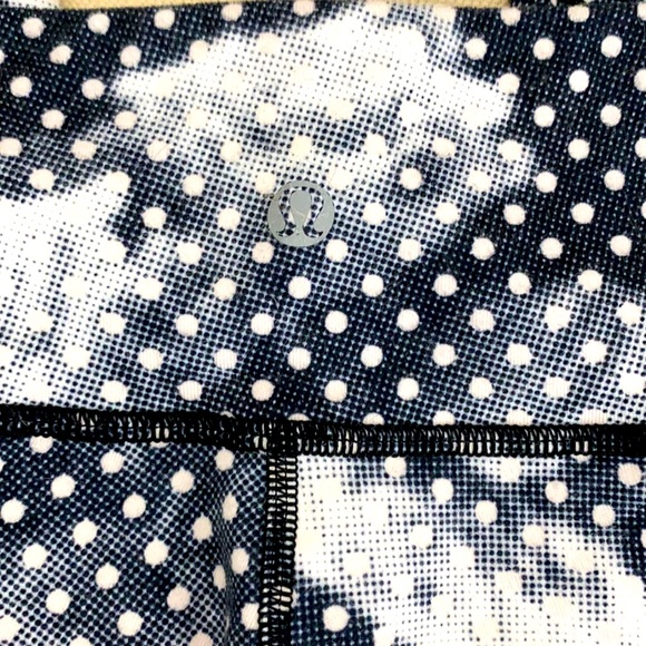 Lululemon Athletica Floral/Polka Dot Leggings - Picture 2 of 4